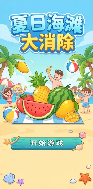 夏日海滩大消除