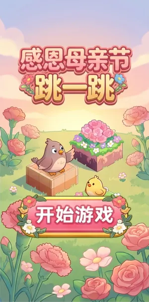 感恩母亲节跳一跳