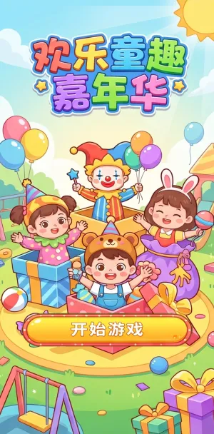 欢乐童趣嘉年华童真欢笑礼物满溢的快乐