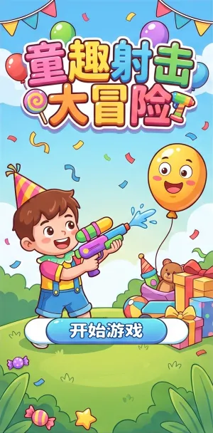 童趣射击大冒险欢乐水枪大战童心爆棚