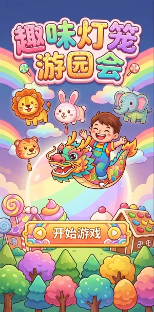 趣味灯笼游园会