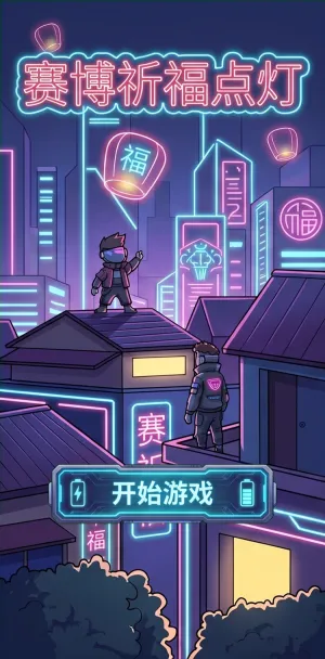 赛博祈福点灯