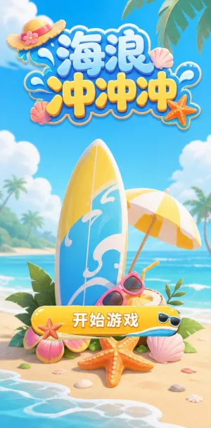 海浪冲冲冲