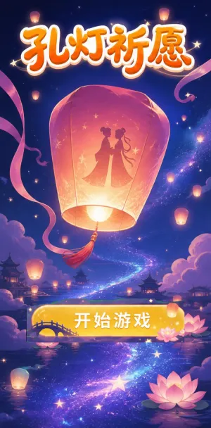 孔灯祈愿