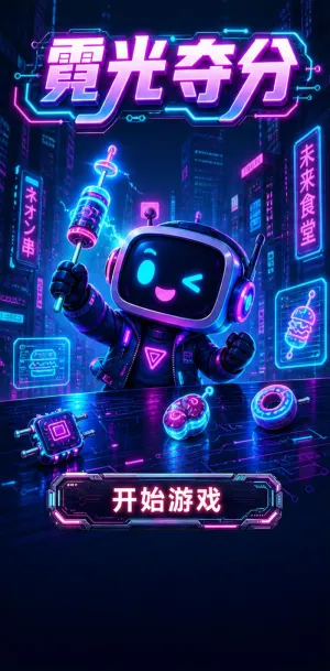 霓虹夺分