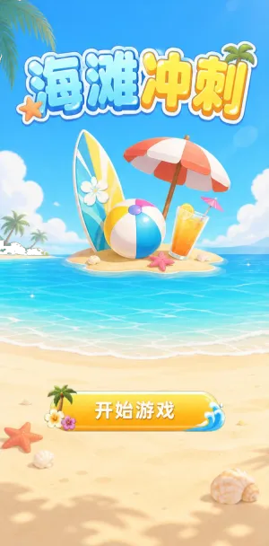 海滩冲刺