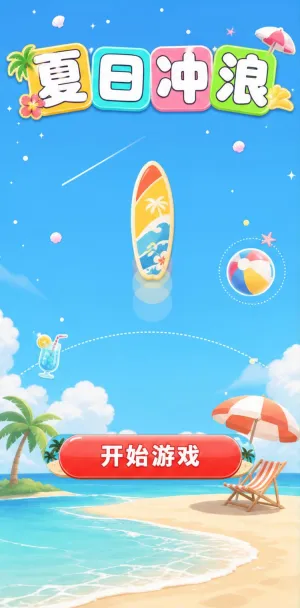 夏日冲浪