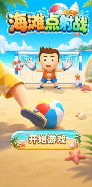 海滩点射战