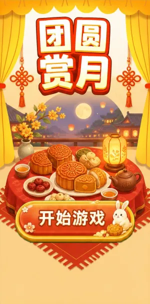 团圆赏月