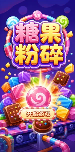 糖果粉碎