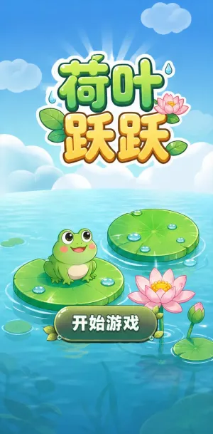 荷叶跃跃