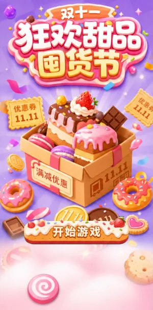 双十一甜品狂欢