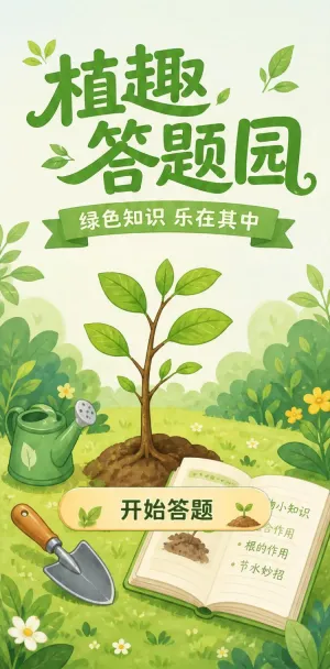 植趣答题园