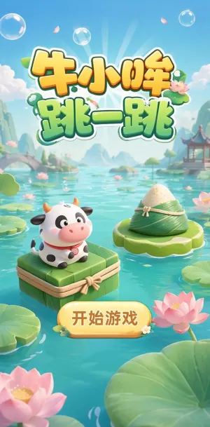 牛小哞跳一跳