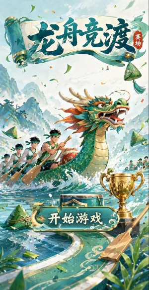 龙舟竞渡