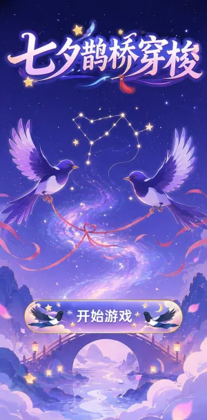 七夕鹊桥穿梭