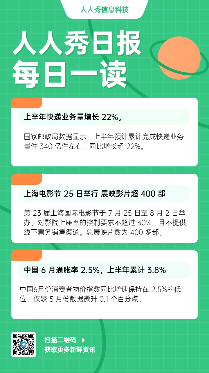 新闻每日一读资讯热点手机海报