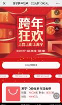 苏宁跨年狂欢，20元拼1000元，帮我一起拼！
