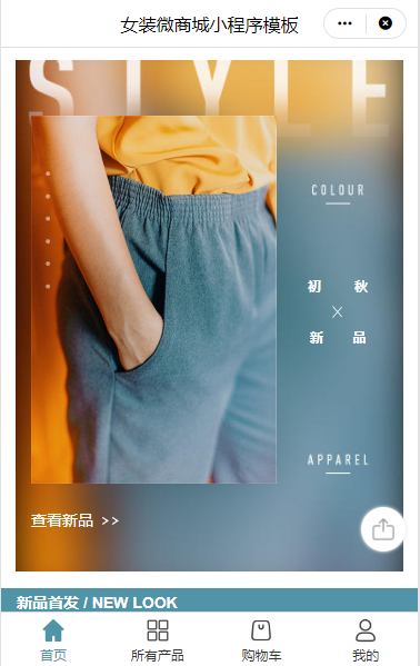 微商城小程序模板