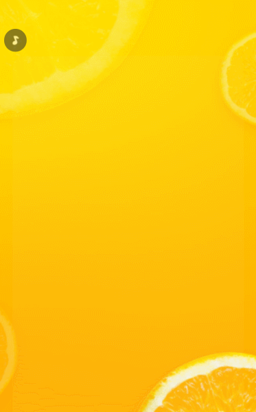 食品安全答题活动橙色扁平风格