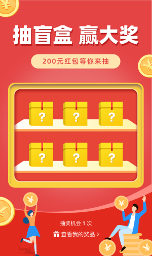 抽盲盒贏大獎 還有驚喜哦
