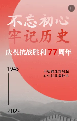 中国抗日战争胜利纪念日