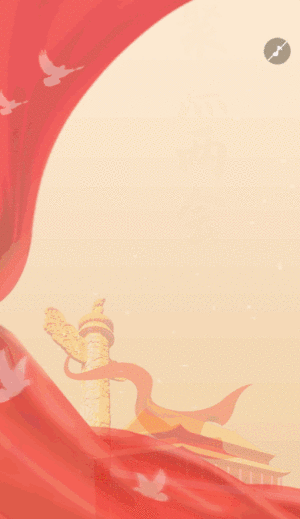 红金色聚焦两会关注民生宣传介绍模板