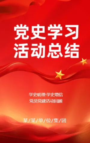 党史学习 活动总结