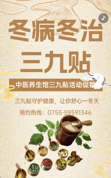 冬病冬治 三九贴