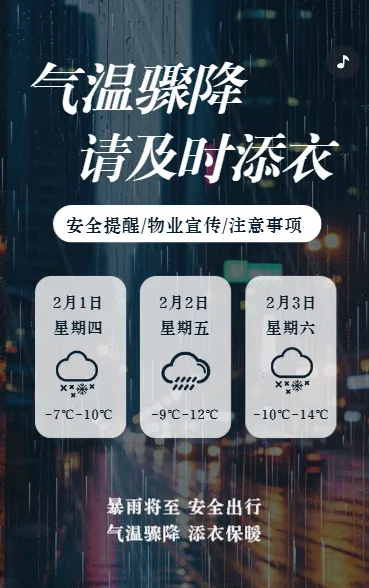 冷空气降温寒潮寒流儿童保暖须知