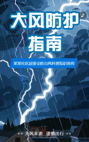 大風(fēng)天氣知識(shí)科普大風(fēng)安全宣傳