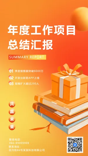 高端年度工作项目总结汇报年终总结