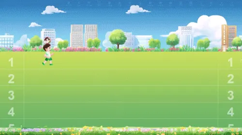 公司企业团建会活动大屏接力赛