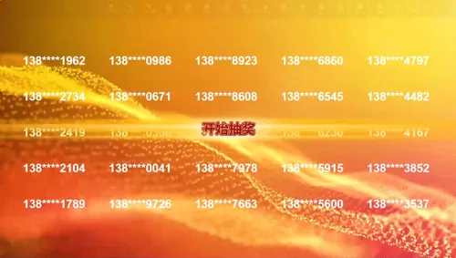家居团购会活动宣传名单抽奖