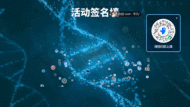 医美研讨会商务活动大屏签到