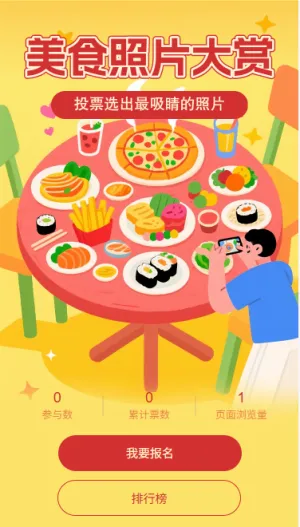 美食照片大赏投票选出最吸睛照片