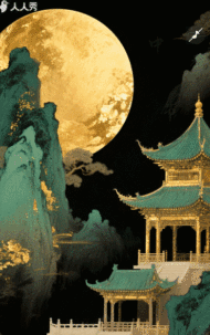 国风中元节宣传中元怀古中元寄哀思
