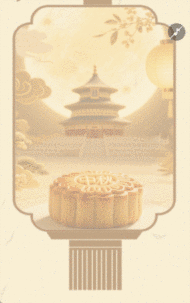 八月十五中秋团圆节日祝福宣传企业祝福公司贺卡