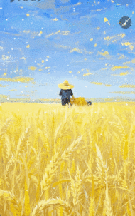 世界粮食日珍惜粮食光盘行动公益宣传