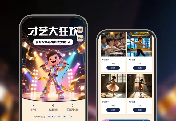 才艺大狂欢|投票选出最优秀的TA