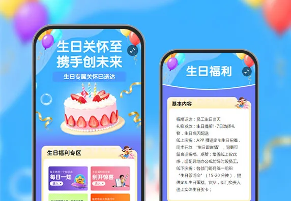 生日关怀至，携手创未来 生日关怀