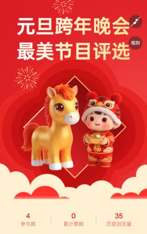 元旦跨年晚会 最美节目评选