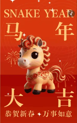 恭贺新春·万事如意