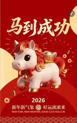 新年新气象财运滚滚来