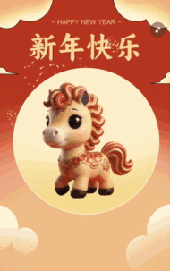 新年快乐马年新春祝福