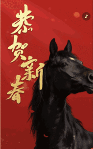 红色喜庆企业新春联欢晚会邀请函