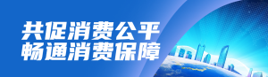 藍色商務(wù)科技風格政府組織消費者權(quán)益日知識答題活動banner