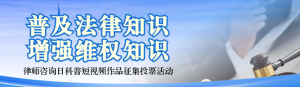 藍(lán)色寫實風(fēng)格政府組織律師咨詢?nèi)胀镀被顒觔anner