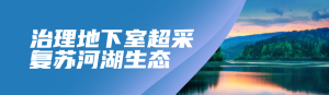 藍色寫實唯美風格政府組織中國水周/世界水日知識答題活動banner