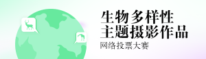 綠色扁平漸變風(fēng)格政府組織生物多樣性投票活動(dòng)banner